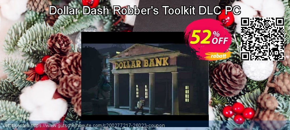 Dollar Dash Robber's Toolkit DLC PC überraschend Preisreduzierung Bildschirmfoto