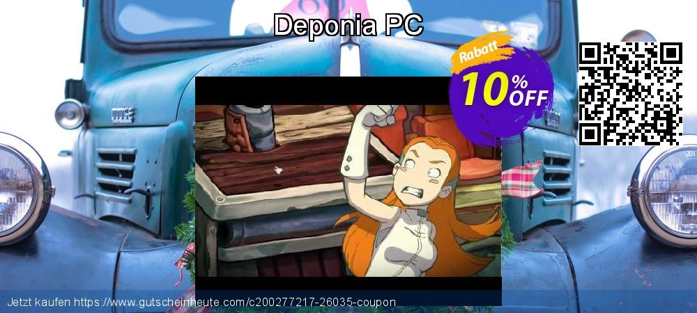 Deponia PC genial Ermäßigung Bildschirmfoto