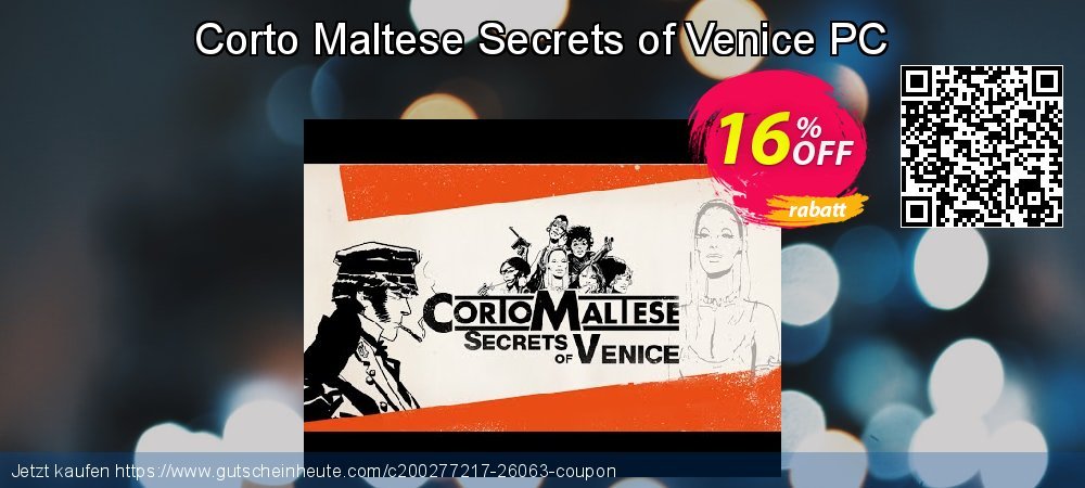 Corto Maltese Secrets of Venice PC umwerfenden Ermäßigungen Bildschirmfoto