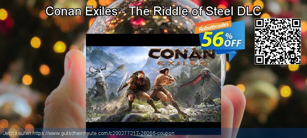 Conan Exiles - The Riddle of Steel DLC genial Promotionsangebot Bildschirmfoto