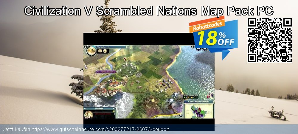 Civilization V Scrambled Nations Map Pack PC besten Außendienst-Promotions Bildschirmfoto