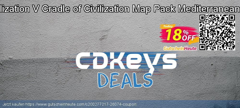 Civilization V Cradle of Civilization Map Pack Mediterranean PC Sonderangebote Preisreduzierung Bildschirmfoto
