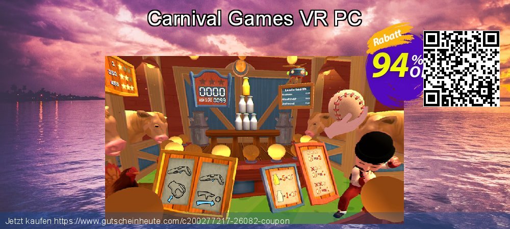 Carnival Games VR PC wunderschön Angebote Bildschirmfoto
