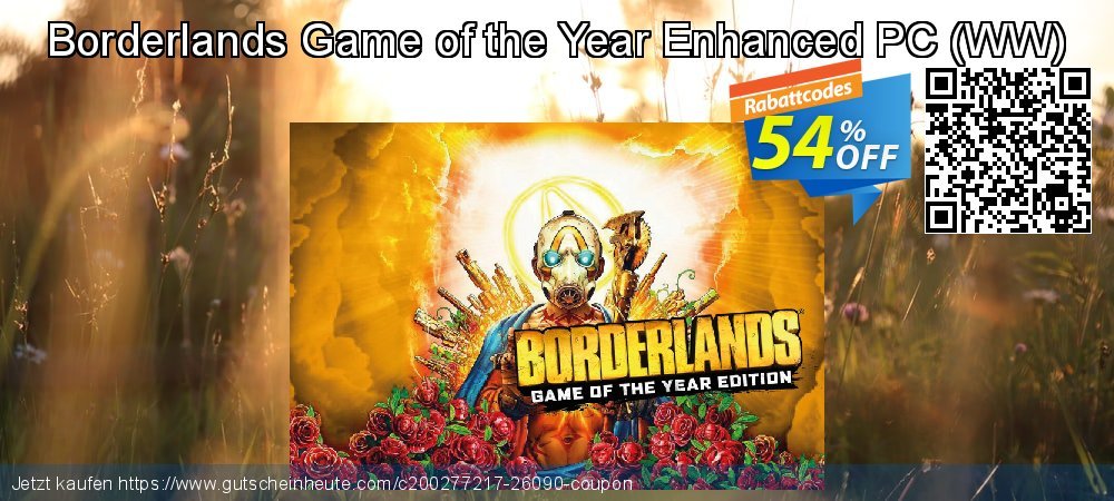 Borderlands Game of the Year Enhanced PC - WW  beeindruckend Außendienst-Promotions Bildschirmfoto