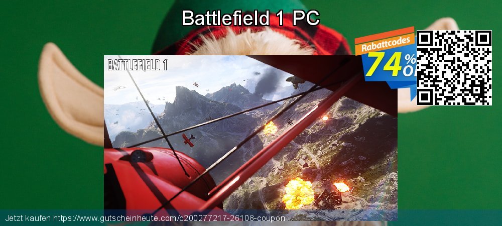 Battlefield 1 PC fantastisch Preisreduzierung Bildschirmfoto