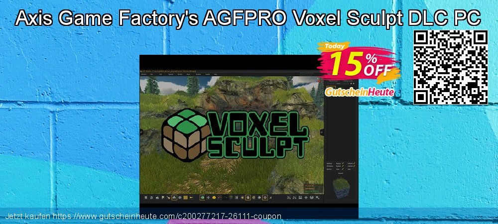 Axis Game Factory's AGFPRO Voxel Sculpt DLC PC atemberaubend Beförderung Bildschirmfoto