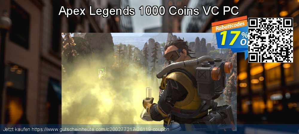 Apex Legends 1000 Coins VC PC toll Diskont Bildschirmfoto