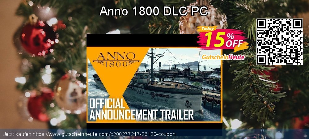 Anno 1800 DLC PC Exzellent Ermäßigung Bildschirmfoto