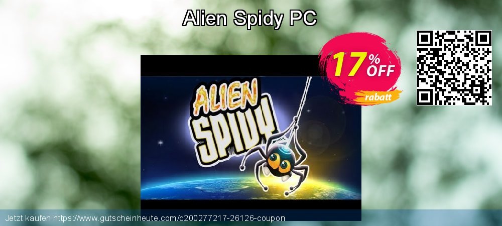 Alien Spidy PC geniale Preisnachlass Bildschirmfoto