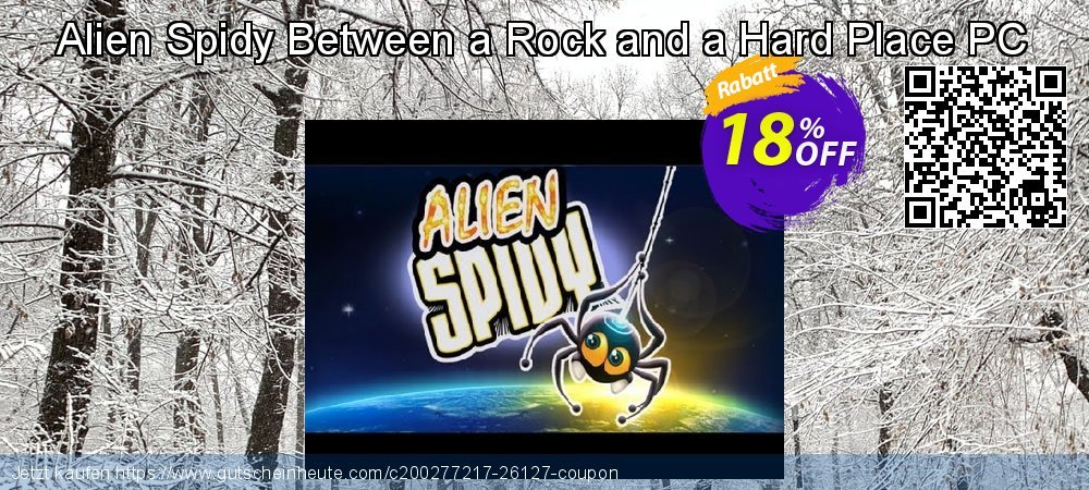 Alien Spidy Between a Rock and a Hard Place PC aufregende Förderung Bildschirmfoto