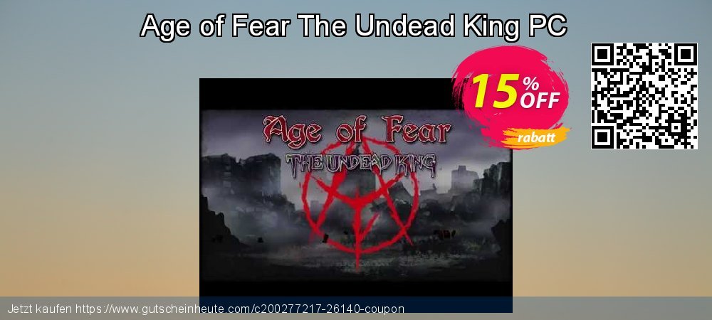 Age of Fear The Undead King PC großartig Ausverkauf Bildschirmfoto