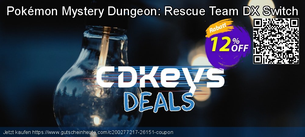 Pokémon Mystery Dungeon: Rescue Team DX Switch Exzellent Promotionsangebot Bildschirmfoto