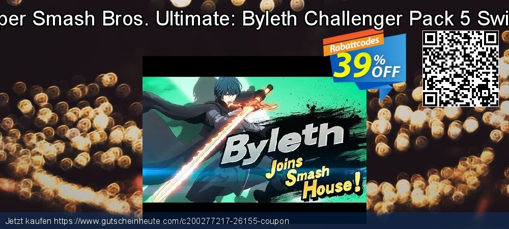 Super Smash Bros. Ultimate: Byleth Challenger Pack 5 Switch umwerfende Disagio Bildschirmfoto