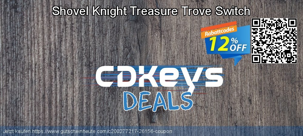 Shovel Knight Treasure Trove Switch umwerfenden Verkaufsförderung Bildschirmfoto