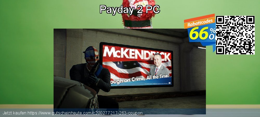 Payday 2 PC klasse Verkaufsförderung Bildschirmfoto