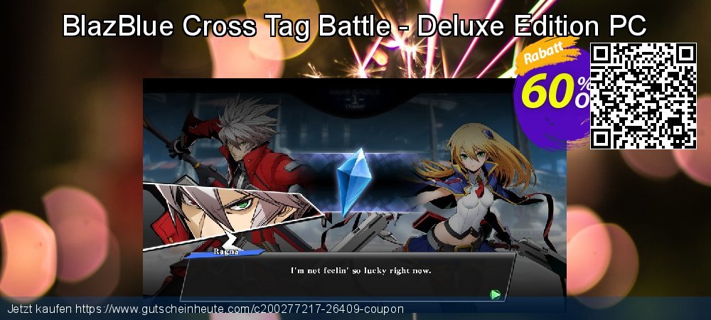 BlazBlue Cross Tag Battle - Deluxe Edition PC klasse Ermäßigung Bildschirmfoto