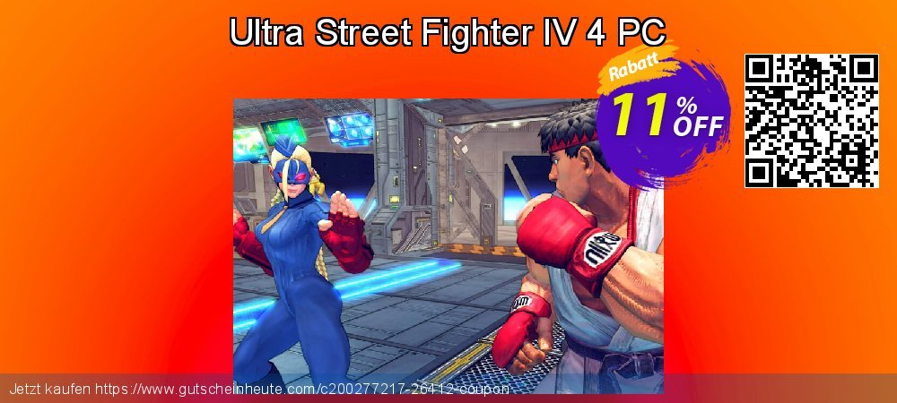Ultra Street Fighter IV 4 PC ausschließlich Ausverkauf Bildschirmfoto