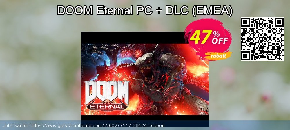 DOOM Eternal PC + DLC - EMEA  verblüffend Nachlass Bildschirmfoto
