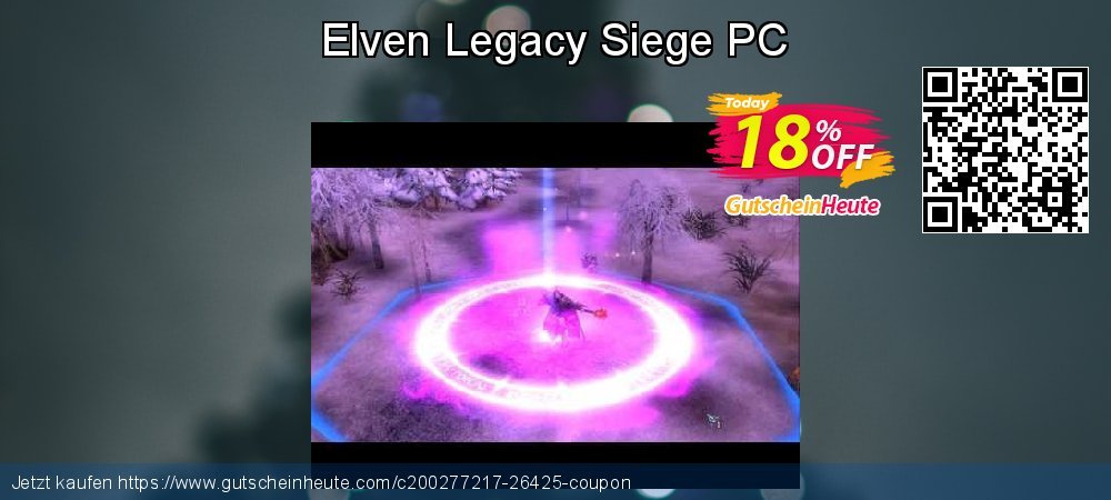 Elven Legacy Siege PC wundervoll Diskont Bildschirmfoto