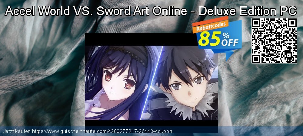 Accel World VS. Sword Art Online - Deluxe Edition PC ausschließlich Ermäßigung Bildschirmfoto