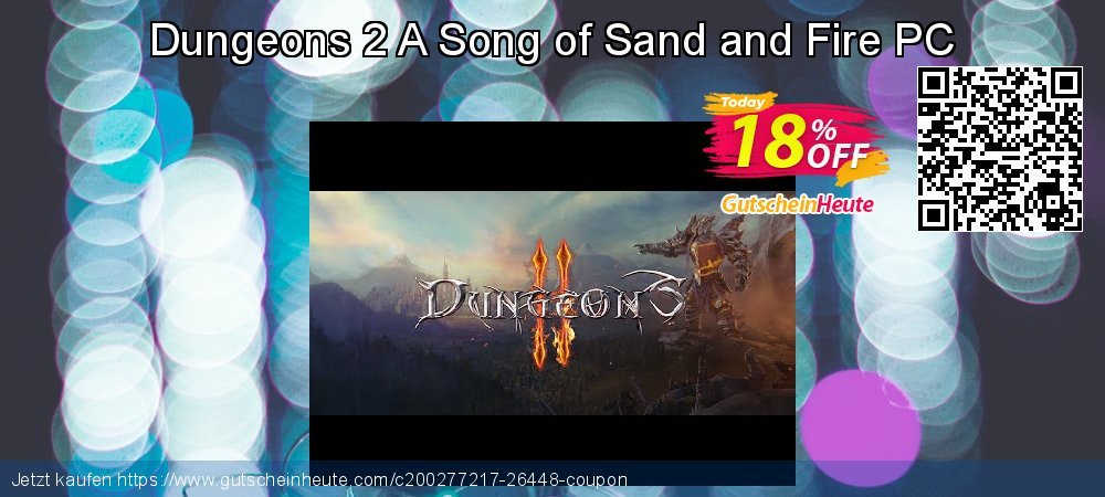 Dungeons 2 A Song of Sand and Fire PC unglaublich Preisreduzierung Bildschirmfoto