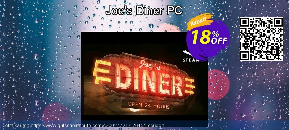 Joe's Diner PC wunderbar Beförderung Bildschirmfoto