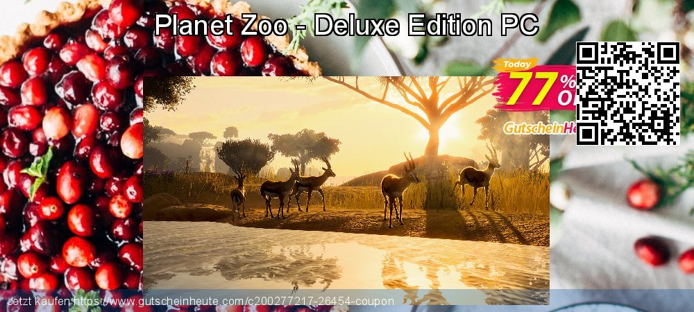 Planet Zoo - Deluxe Edition PC wunderschön Ermäßigungen Bildschirmfoto