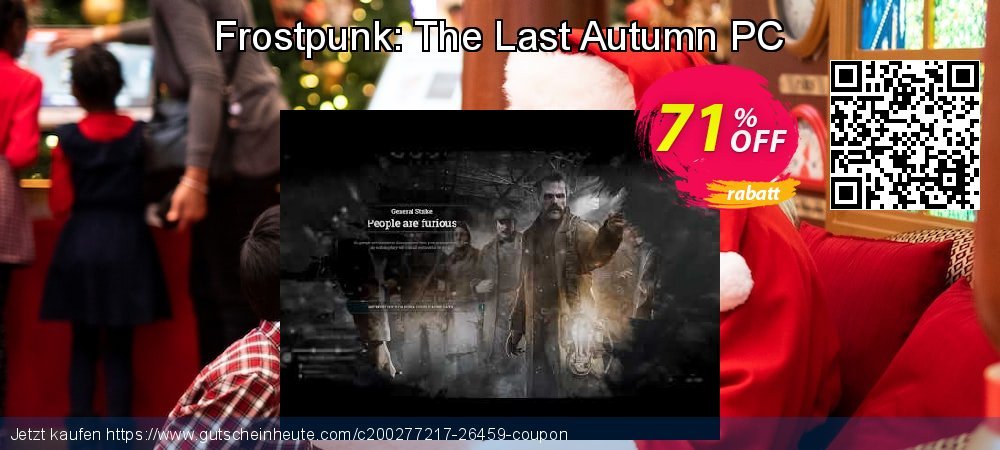 Frostpunk: The Last Autumn PC verwunderlich Diskont Bildschirmfoto