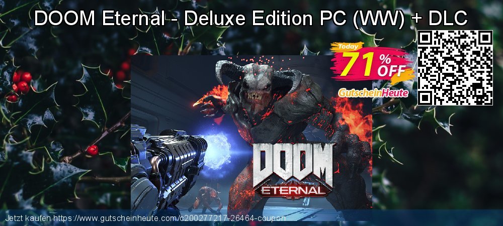 DOOM Eternal - Deluxe Edition PC - WW + DLC aufregenden Außendienst-Promotions Bildschirmfoto