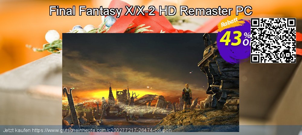 Final Fantasy X/X-2 HD Remaster PC ausschließlich Promotionsangebot Bildschirmfoto