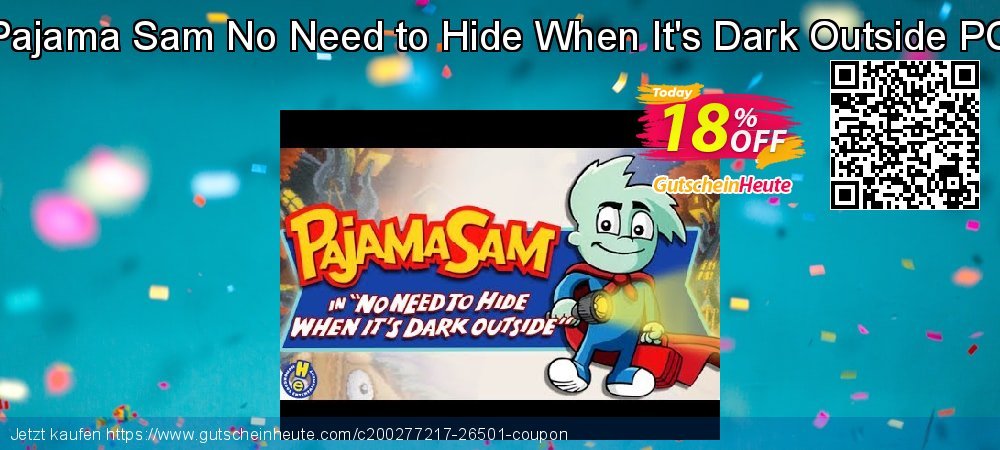 Pajama Sam No Need to Hide When It's Dark Outside PC spitze Förderung Bildschirmfoto