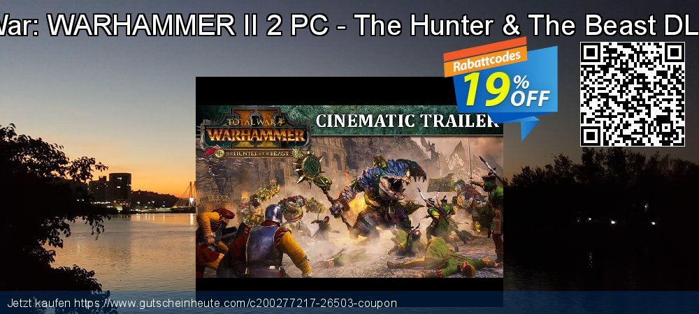 Total War: WARHAMMER II 2 PC - The Hunter & The Beast DLC - EU  exklusiv Sale Aktionen Bildschirmfoto