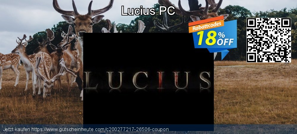 Lucius PC ausschließenden Preisnachlässe Bildschirmfoto