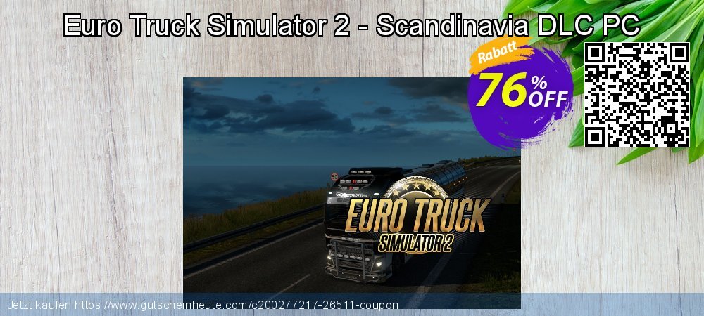 Euro Truck Simulator 2 - Scandinavia DLC PC fantastisch Ermäßigung Bildschirmfoto