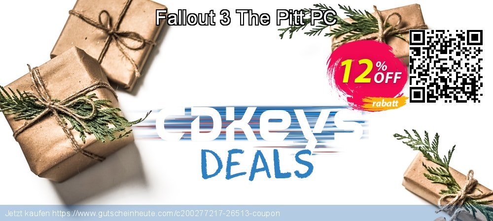 Fallout 3 The Pitt PC wunderbar Verkaufsförderung Bildschirmfoto