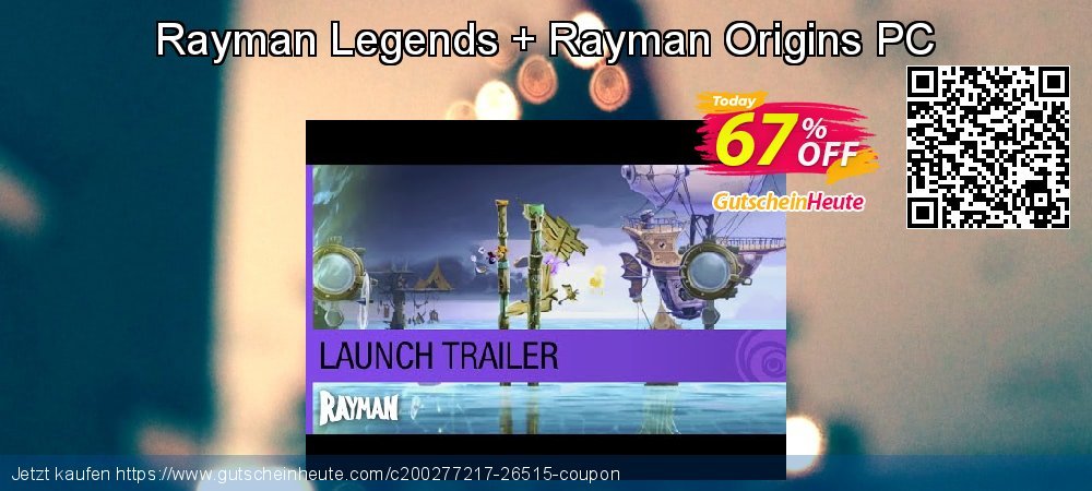 Rayman Legends + Rayman Origins PC super Außendienst-Promotions Bildschirmfoto