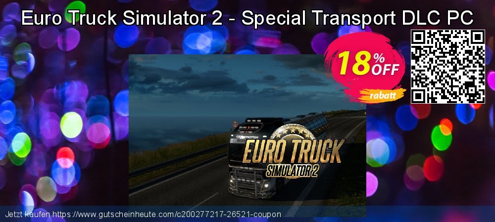 Euro Truck Simulator 2 - Special Transport DLC PC verwunderlich Rabatt Bildschirmfoto