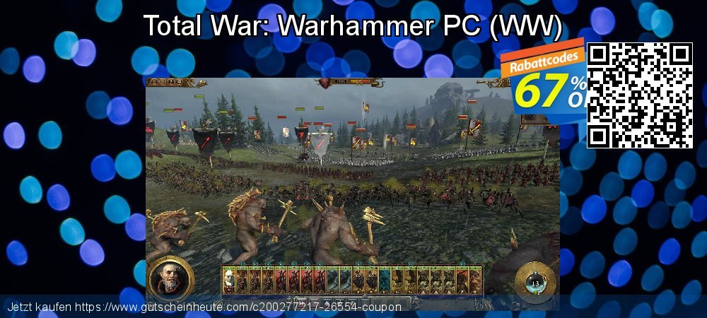 Total War: Warhammer PC - WW  Exzellent Sale Aktionen Bildschirmfoto