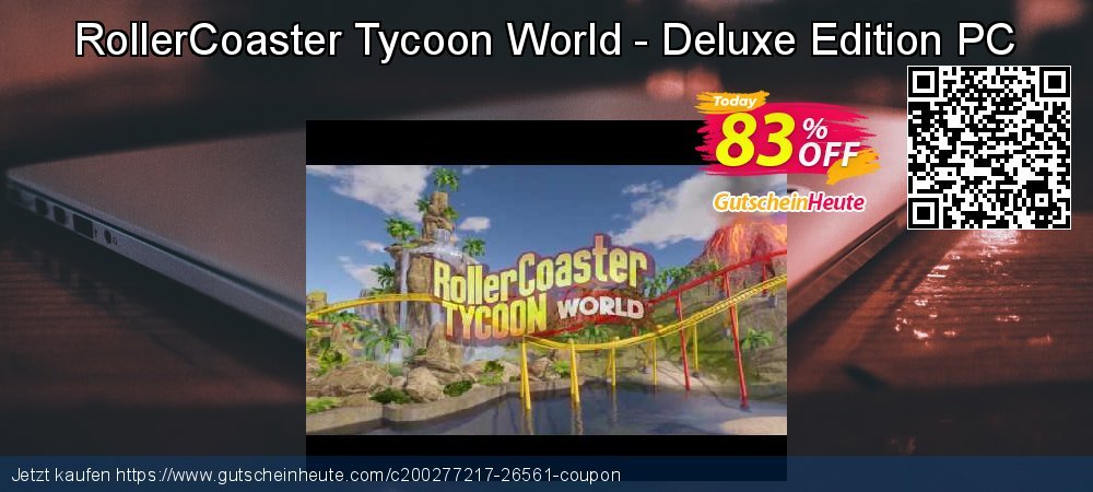 RollerCoaster Tycoon World - Deluxe Edition PC aufregende Diskont Bildschirmfoto