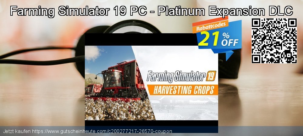 Farming Simulator 19 PC - Platinum Expansion DLC Sonderangebote Beförderung Bildschirmfoto