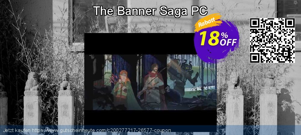 The Banner Saga PC super Nachlass Bildschirmfoto