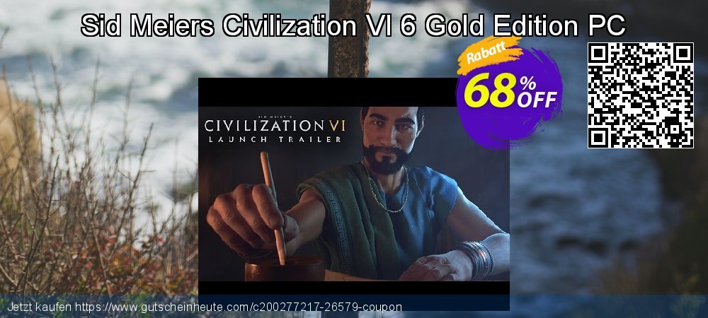 Sid Meiers Civilization VI 6 Gold Edition PC verblüffend Ermäßigung Bildschirmfoto