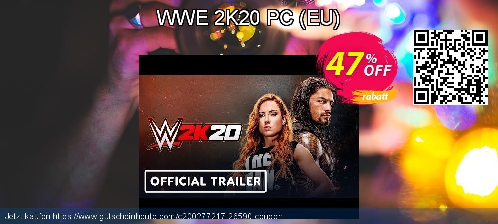 WWE 2K20 PC - EU  umwerfenden Ermäßigungen Bildschirmfoto