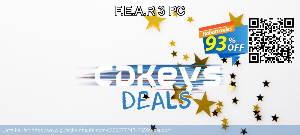 F.E.A.R 3 PC ausschließlich Verkaufsförderung Bildschirmfoto