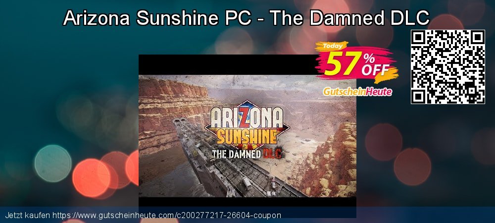 Arizona Sunshine PC - The Damned DLC fantastisch Beförderung Bildschirmfoto