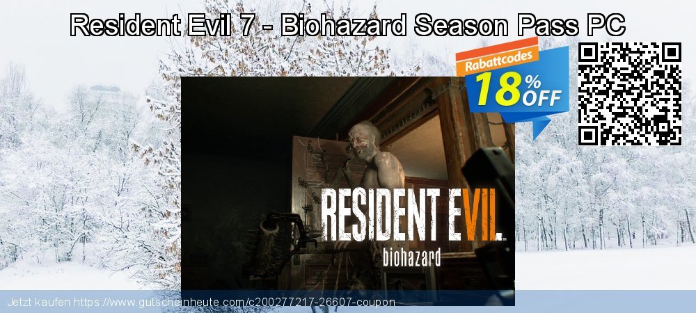 Resident Evil 7 - Biohazard Season Pass PC atemberaubend Ermäßigungen Bildschirmfoto