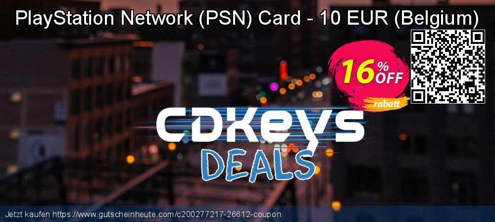PlayStation Network - PSN Card - 10 EUR - Belgium  überraschend Diskont Bildschirmfoto