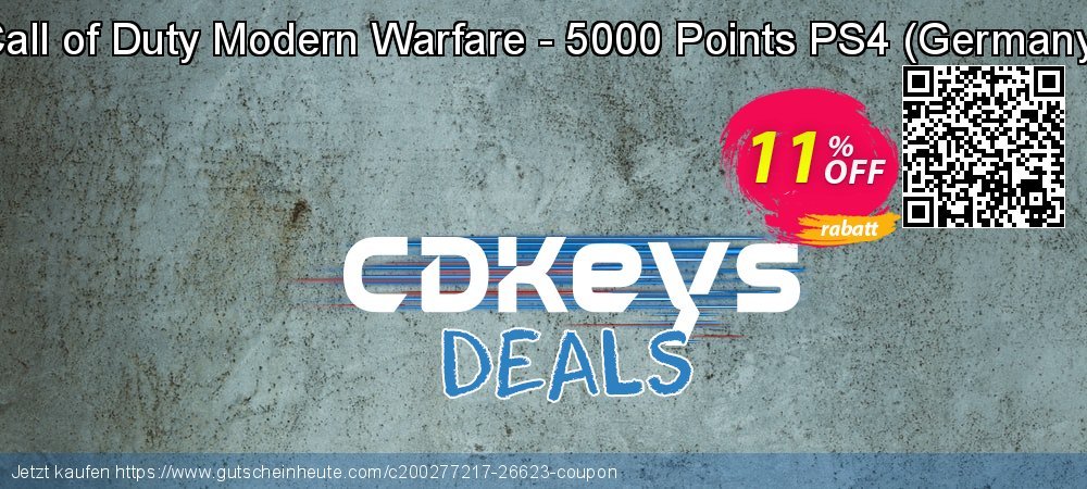 Call of Duty Modern Warfare - 5000 Points PS4 - Germany  aufregende Rabatt Bildschirmfoto