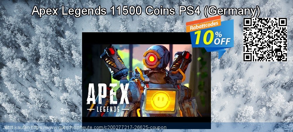 Apex Legends 11500 Coins PS4 - Germany  spitze Preisnachlässe Bildschirmfoto