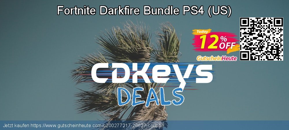Fortnite Darkfire Bundle PS4 - US  exklusiv Promotionsangebot Bildschirmfoto